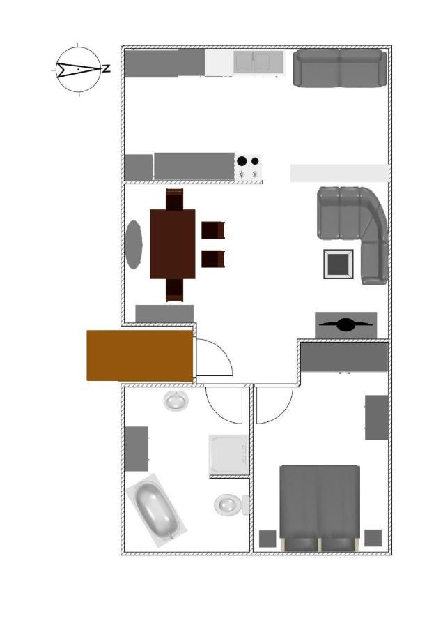 Ferienwohnung-Moewennest Glowe Buitenkant foto
